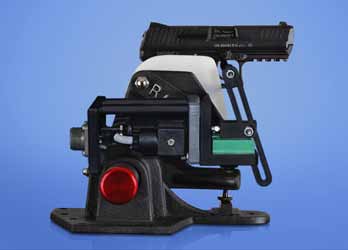 FU 1069-1 — Originalwaffe in Halterung