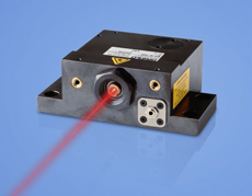 LAD 1055 — Laserstrahl in Aktion